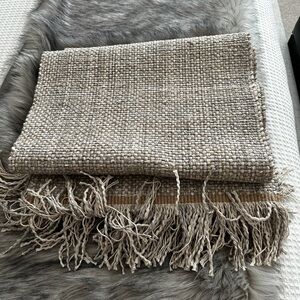 NWOT Pottery Barn Textured Cotton Jute runner